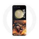 Samsung Galaxy Z Flip5 &uuml;mbris Demon Slayer Nezuko 3D art anime Manga