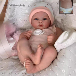 Armas 48 cm Bebe Reborn Doll Meadow Elutruu 3D-maalitud N&auml;htav Vein t&auml;is Vin&uuml;&uuml;lemulatsioon Nukk K&auml;sitsi Joonistatud Juuksed Printsess Pehme kaisuline v&auml;ikelapse nukk beebim&auml;nguasi Full silicone girl