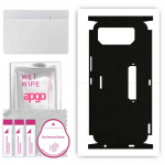 apgo Protective Skin Sticker for the back+sides compatible with Asus ROG Phone 6 Pro, Full Wrap Film, Foil, Vinyl - Pattern Matrix