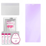 apgo Anti-Blue 9H Hybrid protective glass compatible with Sony Xperia 5, flexible nano glass, great replacement for tempered glass, scratch-resistant,