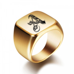 Uued meeste s&otilde;rmused kirjatempliga moekuldne 18 mm meeste roostevabast terasest esialgne ehe lai s&otilde;rmus meestele peoaksessuaarid 6&gold