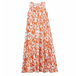 Varrukateta Pluss size vintage Floral uus kleit naistele vaba vaba pikk suvekleit M