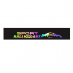 Autokleebis P&auml;ikesekindel Hea visuaalse efektiga tekstmustriline auto esiklaasi vin&uuml;&uuml;lkleebis