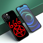 Demonic Satanic Scary Skull telefoni&uuml;mbris iPhone'ile Samsung Galaxy Redmi Xiaomi Oppo OnePlus Note SA 7 8 9 10 11 12 13 14 20 21 22 23 53 54 Pro Ultra iPhone 6 or 6S