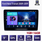 Android Ford New Transit 2009-2019 jaoks Auto Carplay Multimeediam&auml;ngija DSP IPS Video WIFI Bluetooth GPS Navigatsioon 1+16GB 1+16GB