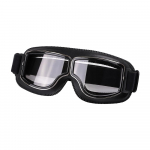 Mootorrattakiiver Prillid Retro kokkupandavad mootorrattaprillid Tuulekindlad Motokrossi kaitseprillid Vintage Nahast Jalgrattaprillid