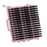 Kariloomade kriimustushari kruvidega Plastikust s&uuml;gelusevastane t&ouml;&ouml;riist kahjulike parasiitide eemaldamiseks surnud nahka hooldav massaažihari veistele lambad hobused sead roosa