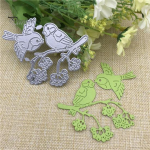 Lindude l&otilde;ikamine matriitsid DIY scrapbooking reljeef paberkaardid album k&auml;sit&ouml;&ouml; &scaron;abloonvorm h&otilde;be