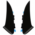 Tagumine p&otilde;rkeraua spoiler k&uuml;lgmine Canard Fin auto stiilitarvikud Mercedes Benz CLA Sport C118 CLA200 CLA220 CLA250 CLA45 AMG 2020-2024 jaoks Glossy Black