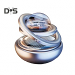 Interstellar Double Ring Levitation p&ouml;&ouml;rlev auto aroomiteraapia hoidik auto parf&uuml;&uuml;m P&auml;ikeseenergia p&ouml;&ouml;rlev ornament Auto Fragrance tablett parf&uuml;&uuml;m punane