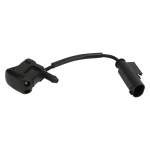 Plastikust autoklaasi klaasi esiklaasi pesuri klaasipuhasti veepihustusotsik &uuml;hildub mudeliga E39 528iI 61668361039 1PCS