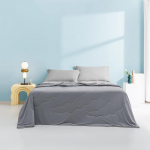 Uus lahe pol&uuml;esterpuuvillane kliimaseade &uuml;hev&auml;rviline minimalistlik pestav masinas pestav nahas&otilde;bralik hingav 150x200cm hall v&auml;rv