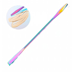 Professionaalne akr&uuml;&uuml;lv&auml;rvipaleti j&auml;&auml;kuubiku l&auml;bipaistev v&auml;rvisegamisalus koos v&auml;rvipintsli ja spaatliga isetegemise k&auml;sit&ouml;&ouml; maalimiseks Color stick