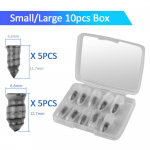 10 tk toruvaba rehviparandus kummist nael punktsioon vaakumrehvi kiirparandust&ouml;&ouml;riist iseteeninduslik rehviparandus auto veoautodele mootorratta roller jalgratas Small-10Pcs