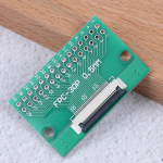 1 tk 30 kontaktiga 0,5&nbsp;Mm Ffc Fpc kuni 30&nbsp;P dip 2,54&nbsp;Mm PCB muundurplaadi adapter
