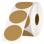 1 rulli 2-tollise ringikujulise otsetermilise kleebise &uuml;mmarguse printeri sildi kleebise &auml;rim&auml;rgistus Rollo Zebra termoprinteritele punane