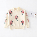 Lasteriided S&uuml;gis Talv T&uuml;druk Armas V&auml;ike Lill Beebi Kootud Pullover Laste Kampsun Aluss&auml;rk 90cm