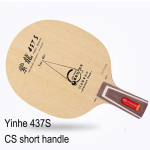 Ehtne Yinhe 437-s/437 S ja 537-s/537 S 40+ lauatennise tera Purewood Provincial kasutatud lauatennisem&auml;ng Hea juhtimine ja v&auml;ljal&uuml;litamine 437-S CS Grip 1 Pcs