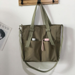 Naiste vabaaja &otilde;lakotid Oxford Harajuku paaride kott Suure mahutavusega Crossbody kandekott veekindel &otilde;pilastele m&otilde;eldud kott 33*10*35cm roheline
