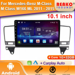 Mercedes-Benz M-klassi M-klassi W166 ML 2011 - 2015 jaoks Android Autoraadio Multimeediaraadio Videom&auml;ngija GPS Traadita 4G 4 core 1GB+32GB carplay