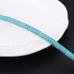 1String Energia Looduslikust kivist helmed Boho stiilis lainekuju Sinine t&uuml;rkiissinine lahtised vahehelmed ehete jaoks Ise isetegemise j&otilde;ulukaelakee tarvikud k&auml;sit&ouml;&ouml; 1String/6mm valge