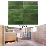 10 Pieces 9 x11.4inch Wall Tiles,Backsplash Tiles, Waterproof Bathroom 3D Thick Peel and Stick ,Self hall v&auml;rv