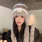 Naiste s&uuml;gistalv soe paks k&otilde;rvakaitse Maillardi m&uuml;ts k&uuml;lma sametist kootud m&uuml;tsid Armas armas mitmev&auml;rviline m&uuml;ts One Size kohv