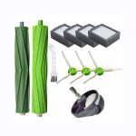 Tarvikud iRobot Roomba i7 i5 E5 J5 E / I / J seeria tolmuimeja jaoks Varuosad Vahetuskomplekt, Peahari, Tolmukotid, HEPA filtrid, K&uuml;lghari Kit 3