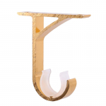 Kardinapuu kronsteini hoidik laekinnitus paksendatud alus Kodu Alumiinium Kaasaegne fikseeritud dekoratiiv kuld