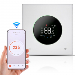 Nutikas termostaat maja vesi elektrik&uuml;te Vesi gaasiboiler WiFi vahelduvvoolu termostaat koos Water/gas boiler valge