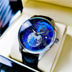 Meeste &otilde;&otilde;nesp&otilde;hjaga t&auml;isautomaatne mehaaniline kell Roostevabast terasest libliklukk Trendikas meeste kell