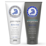 Bossman h&uuml;poallergeenne habemeajamiskreem p&auml;rast habemeajamist Bossman p&auml;rast raseerimist, vetiverikombinatsioon, 1 tk, 180 ml white