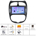 Autoraadio Android Peugeot 206 206CC 206SW 2000-2008 jaoks Carplay Multimeedia 7'' Videom&auml;ngija 2Din Stereo Autoradio Navigatsioon GPS 4-core 2GB+32GB