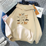 Taks hoodies naiste naljakas anime Korea stiilis 2023 Kapuutsiga s&auml;rk riided naiste gooti dressipluusid 6XL