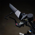 Rearview Side Mirrors Motorcycle Practical Stable Lightweight Easy to Install Modification Parts
