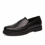 Moodne Luksusbr&auml;nd Meeste Vabaaja Nahast Kingad Slip-on Pehmed Pruunid Loaferid Hingavad S&otilde;idujalatsid K&otilde;ndimiseks Kontorit&ouml;&ouml; Kingad Mokassiinid 38 must
