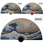 50x88cm suur maalipaberist ventilaator seinale riputatav dekoratiivne kokkupandav ventilaator kontorisse, esikusse, koju, elutuppa, dekoratiivne ventilaator Lucky Strike 50x88cm