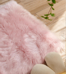 Pehme kohev magamistoa vaip karusnahast p&otilde;randavaibad karvased lastetoa voodimatid lambanahast diivanipadjad karvane vaip elutuppa 30x30cm