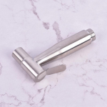 1 tk WC-Bidee pihusti roostevabast terasest Shattafi k&auml;eshoitav vannitoa du&scaron;ipea