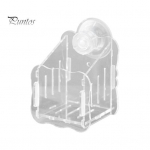 Akvaariumi taimehoidja Ripp-akvaariumi taimepott iminappadega l&auml;bipaistev akr&uuml;&uuml;list veeistanduse tassi lilleriiul S