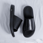 Moodsad Suvised Meeste Sisejalatsid Ehtne Nahk V&auml;lisjalatsid Moodsad Mugavad Pehme Massaažitalaga Sandaalid Klassikalised Mustad Rooma Sandaalid 44 gray