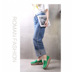 Platvorm, pehmest nahast naistejalatsid 35 khaki