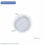 Silikoonist naeratav kaisukaru k&uuml;&uuml;nlavorm 3D loomaseep vaik k&auml;sit&ouml;&ouml; kipsi valmistamise komplekt k&auml;sitsi valmistatud vormi kodukaunistuseks kingitus