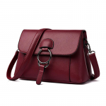 Naiste Crossbody Bag Designer kaubam&auml;rgiga k&auml;ekotid Naiste &otilde;lakottid burgundiapunane