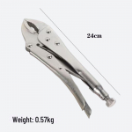 Suure s&uuml;sinikusisaldusega terasest lukustustangid &ndash; &uuml;mmargused/sirgesuulised, fikseeritud, kaasaskantavad, kiirklambriga 10 inch round jaw