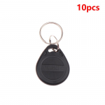 10 tk 125 khz kirjutuskaitstud Rfid Rfid Tk4100 Em4100 Smart Chip l&auml;hedus V&otilde;tmehoidjad Nutikad turvalise ukse sissep&auml;&auml;su ID v&otilde;tmehoidja m&auml;rgisilt L punane