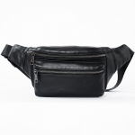 V&ouml;&ouml;pakk meeste moodne vabaaja kerge rinnakott, suure mahutavusega mitmekihiline &otilde;lakott must