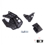 BHL584-2 esitulede hoidiku kinnituse parandusklambri sakikomplekt parempoolne Peugeot 3008 5008 MK2 2016-2024 9814255780 jaoks