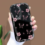 Armas koomiksimustriga kreemjas tekstuuriga korpus Lainelise servaga pehme silikoonkaanega telefoni&uuml;mbris Huawei Honor Infinix Tecno iPhone'i jaoks Infinix Smart 8 valge