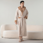 R&uuml;&uuml; S&uuml;gis- ja Talvine Suur hommikumantel Topeltl&otilde;ngast Jacquard Kapuutsiga pidžaamad meestele ja naistele Paksendatud hommikumantel M